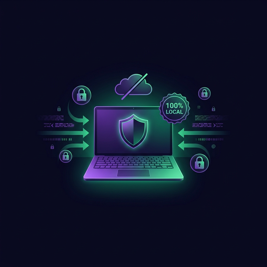 100% Local Data Privacy