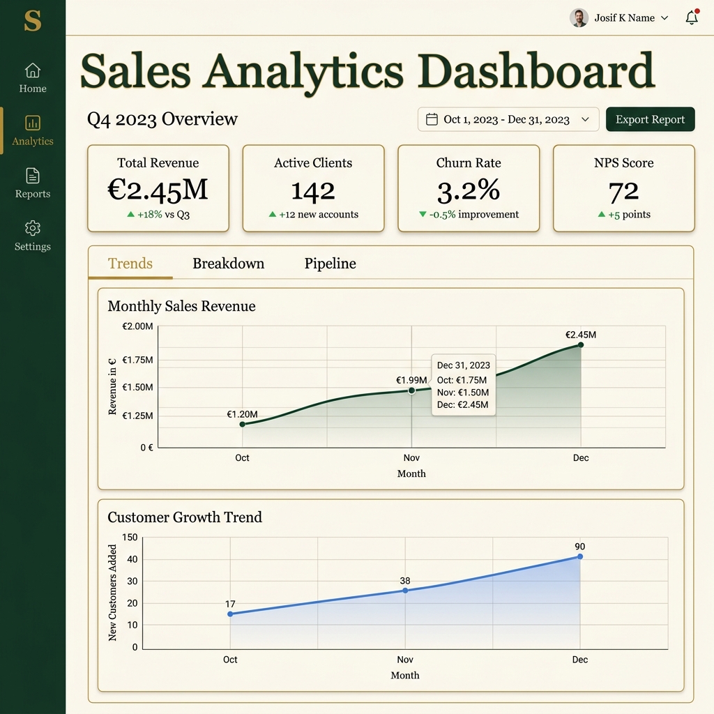 Sales Dashboard